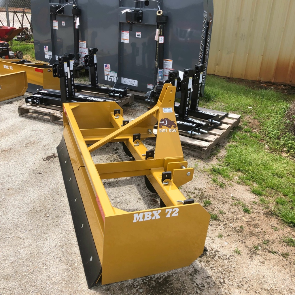 Dirt Dog MBX72 HD 6Ft Box Blade Meadows Farm Equipment